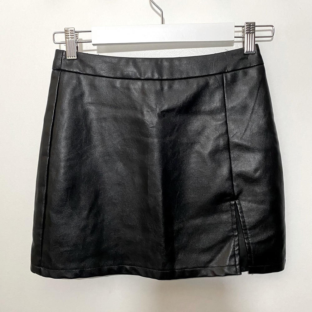 Leather Skirt